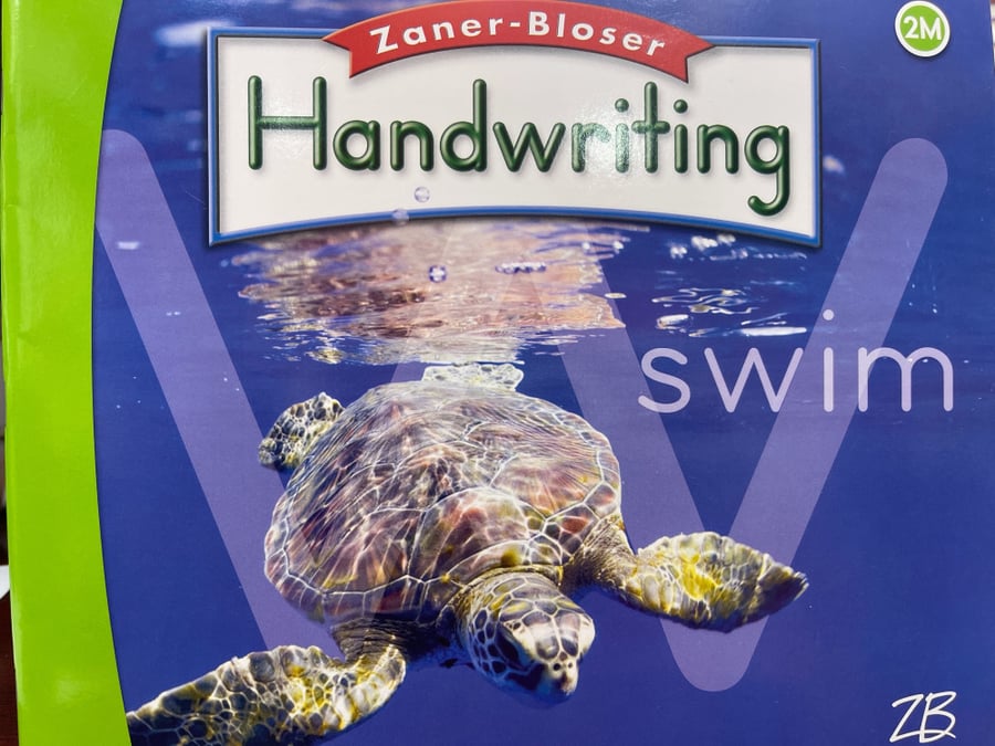 ZANER-BLOSER HANDWRITING GRADE 2