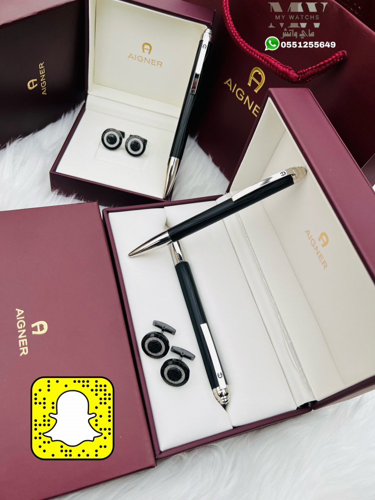 Pens and bag AIGNER