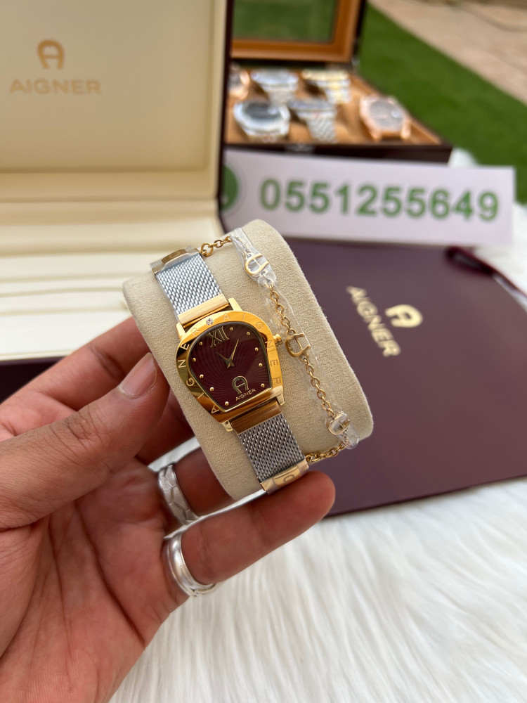 ساعات اجنر نسائي معا اسواره مجانا- AIGNER