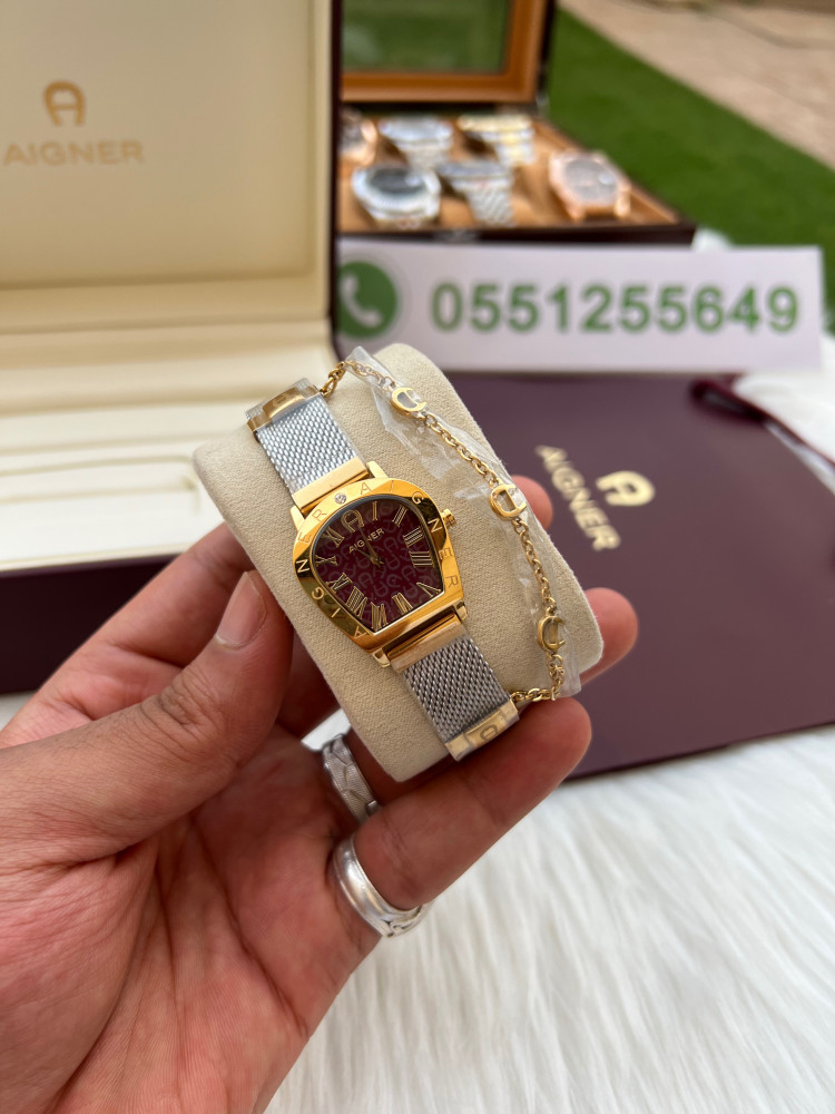 ساعات اجنر نسائي معا اسواره مجانا- AIGNER