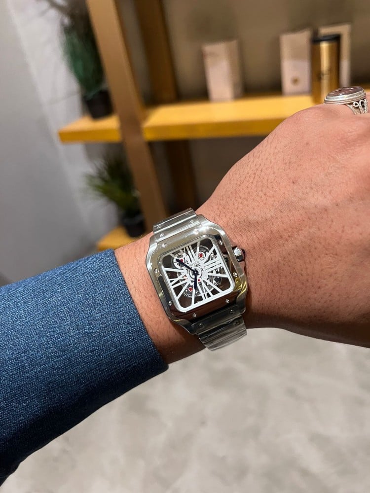 ساعة كارتير سانتوس-Cartier