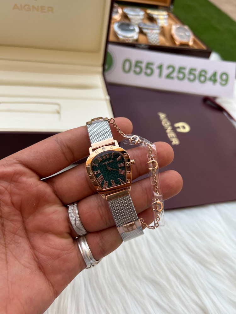 ساعات اجنر نسائي معا اسواره مجانا- AIGNER