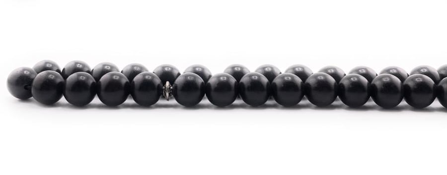 سبحة خشب الابنوس (ebony wood)