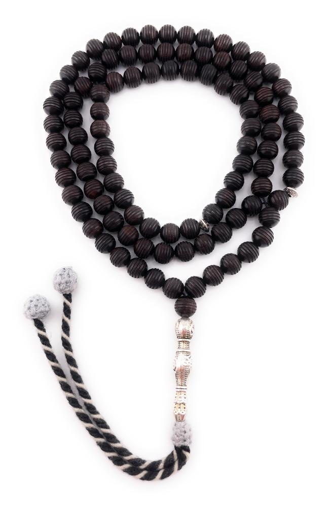 سبحة خشب الأبنوس (ebony wood)
