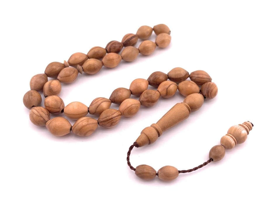 مسبحة خشب الزيتون