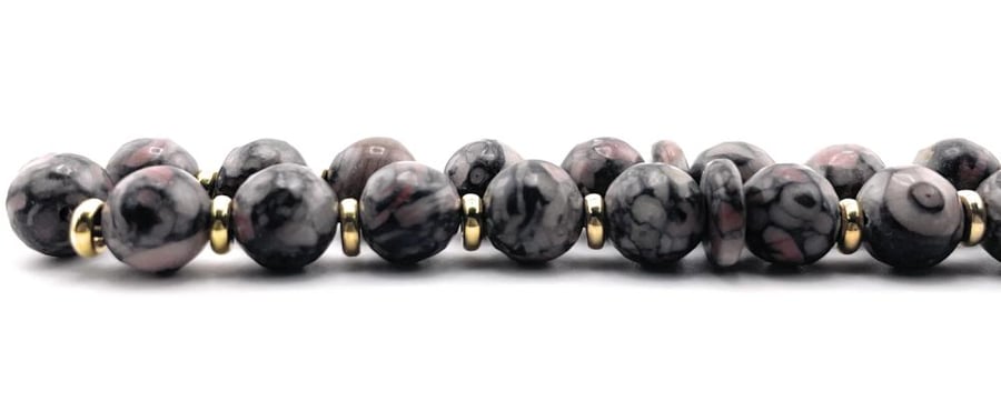 سبحة الريد جاسبر (Picasso Jasper)