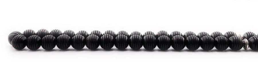 سبحة خشب الأبنوس (ebony wood)