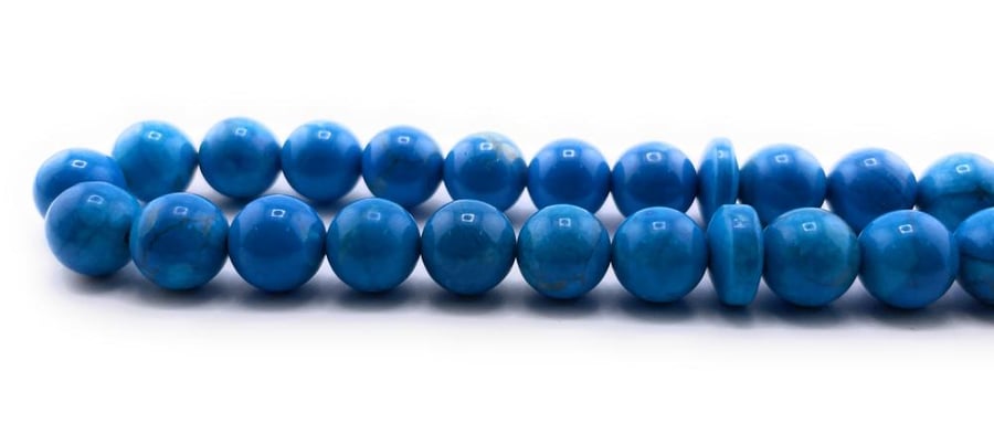 سبحة حجر الفيروز ‏(Turquoise)