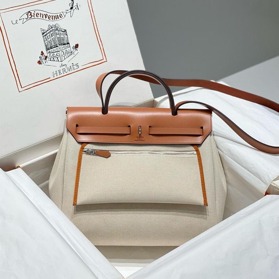 Hermès Herbag Zip 31 two-way bag
