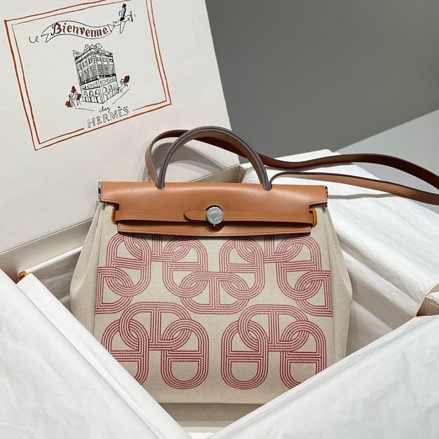 Hermès Herbag Zip 31 two-way bag