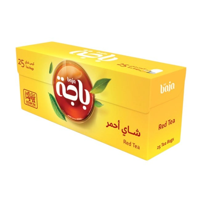 باجة شاي احمر 25 ظرف