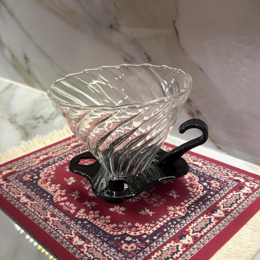 قمع V60 زجاجي