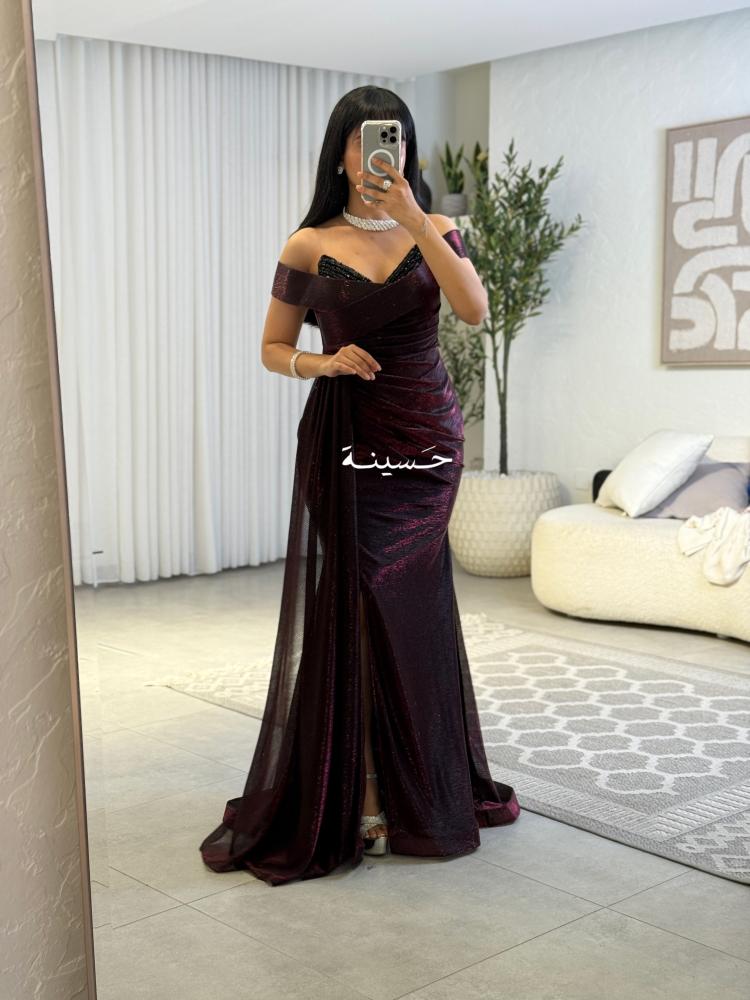 فستان سهرة ماسك قصة مميزة