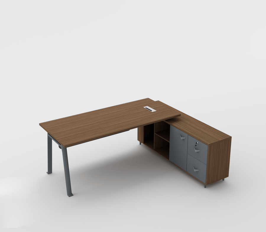 مكتب مقاس 1.60 سم - لون بني JR-RF-1791L-160