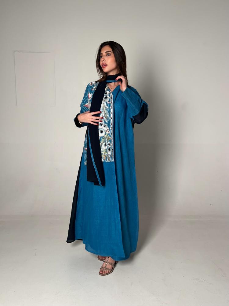 Cyan Abaya