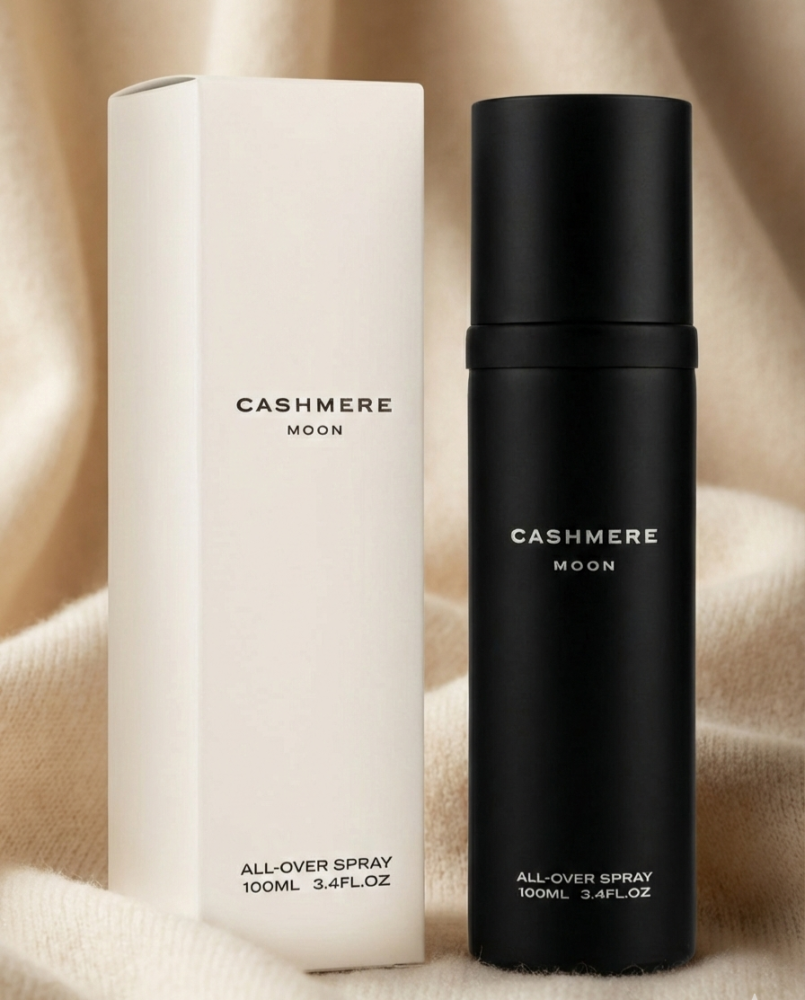 معطر كاشمير رجالي 100مل – CASHMERE All Over Spray | عطر للشعر والجسم والملابس