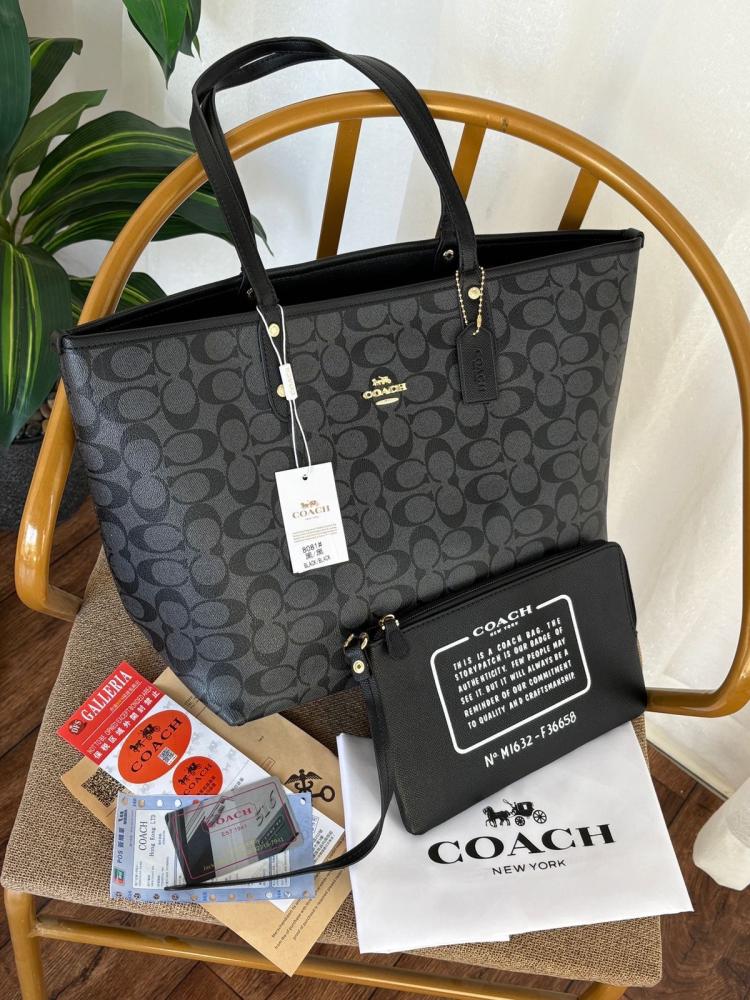 Coach double face bags