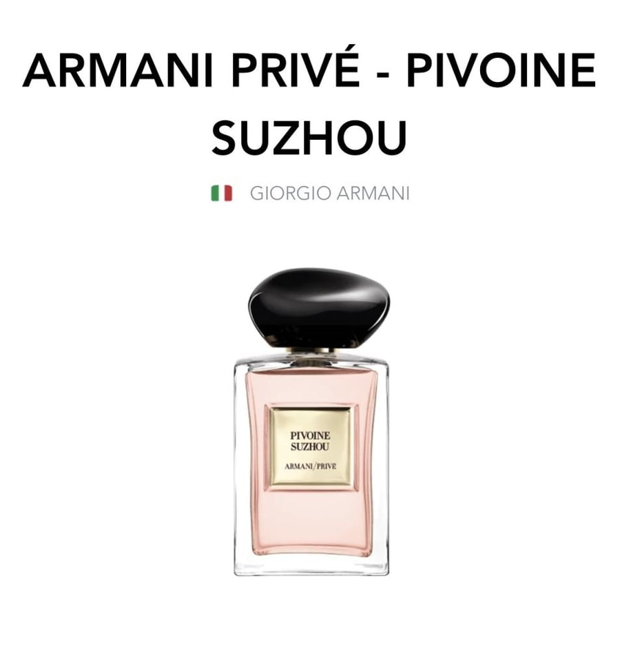 ARMANI PRIVÉ - Pivoine Suzhou