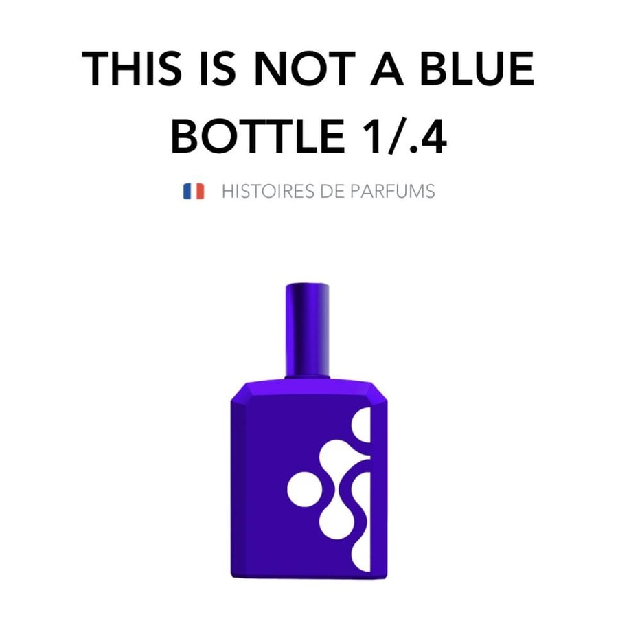 1.4 - Not a Blue Bottle