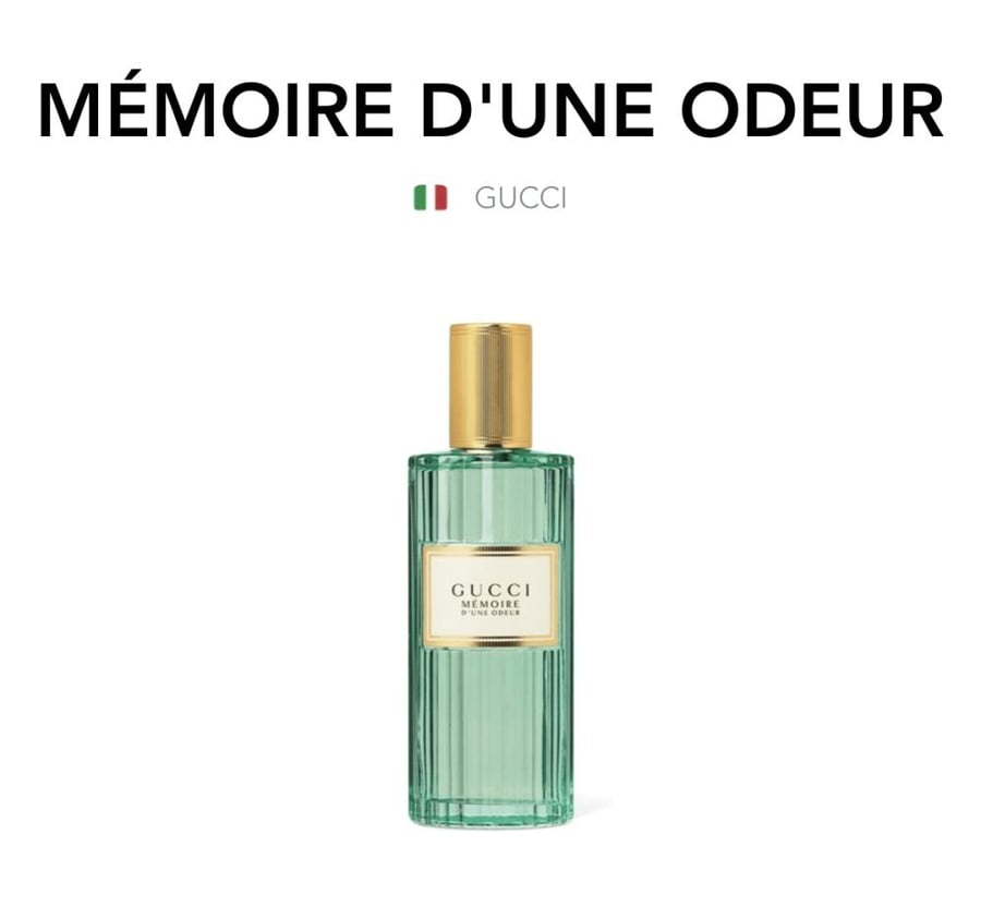 MÉMOIRE D'UNE ODEUR - GUCCI