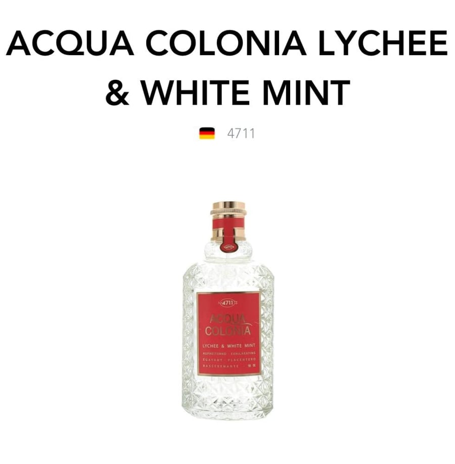 Lychee & White Mint - Acqua Colonia 4711