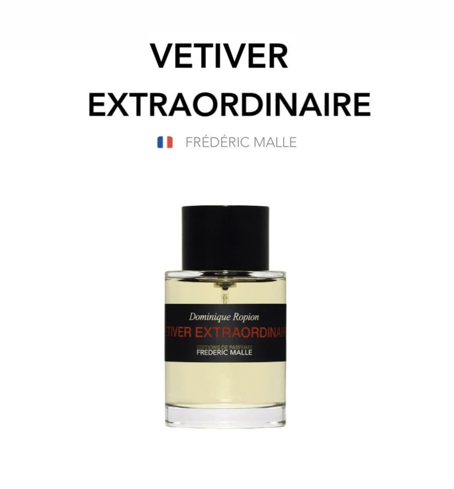 Vetiver Extraordinaire - Frederic Malle