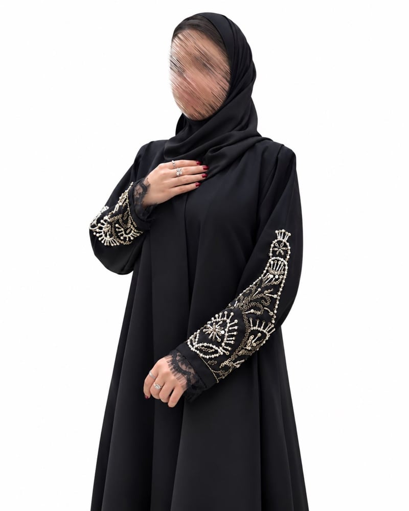 N752- عباية شك يدوي