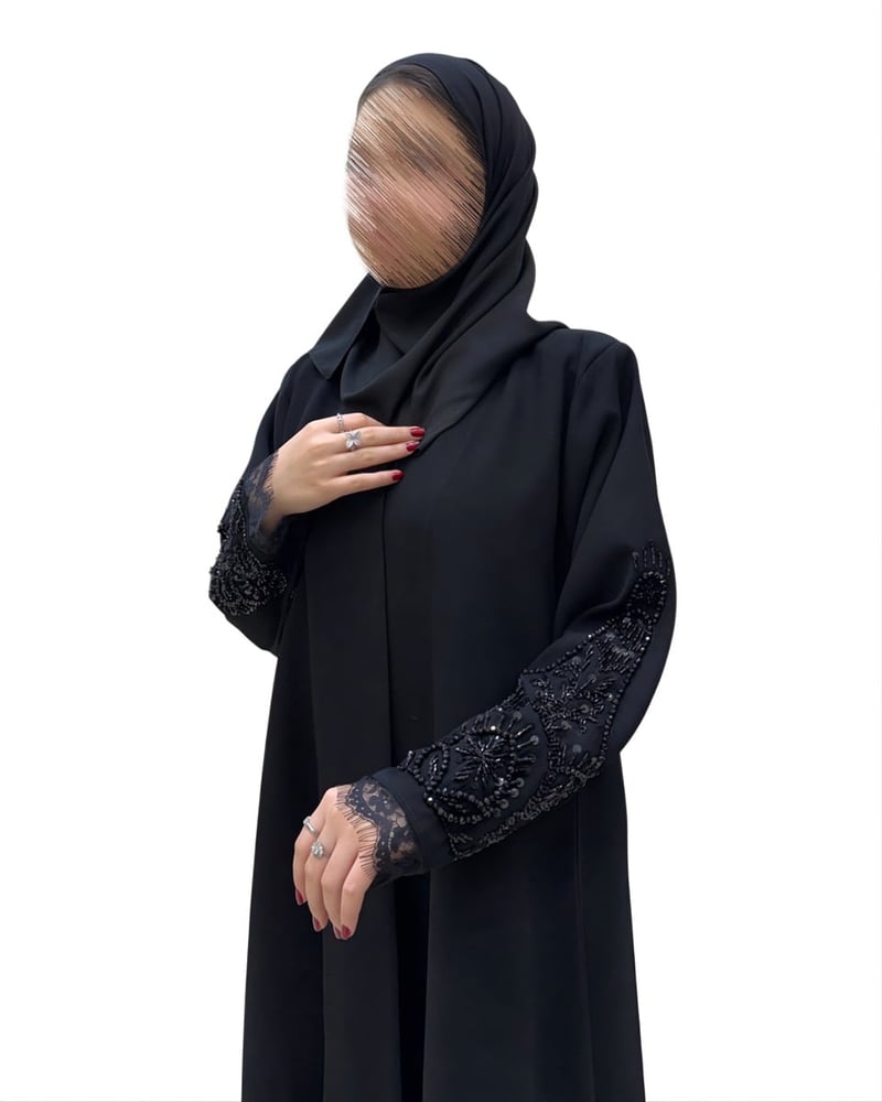 N752- عباية شك يدوي