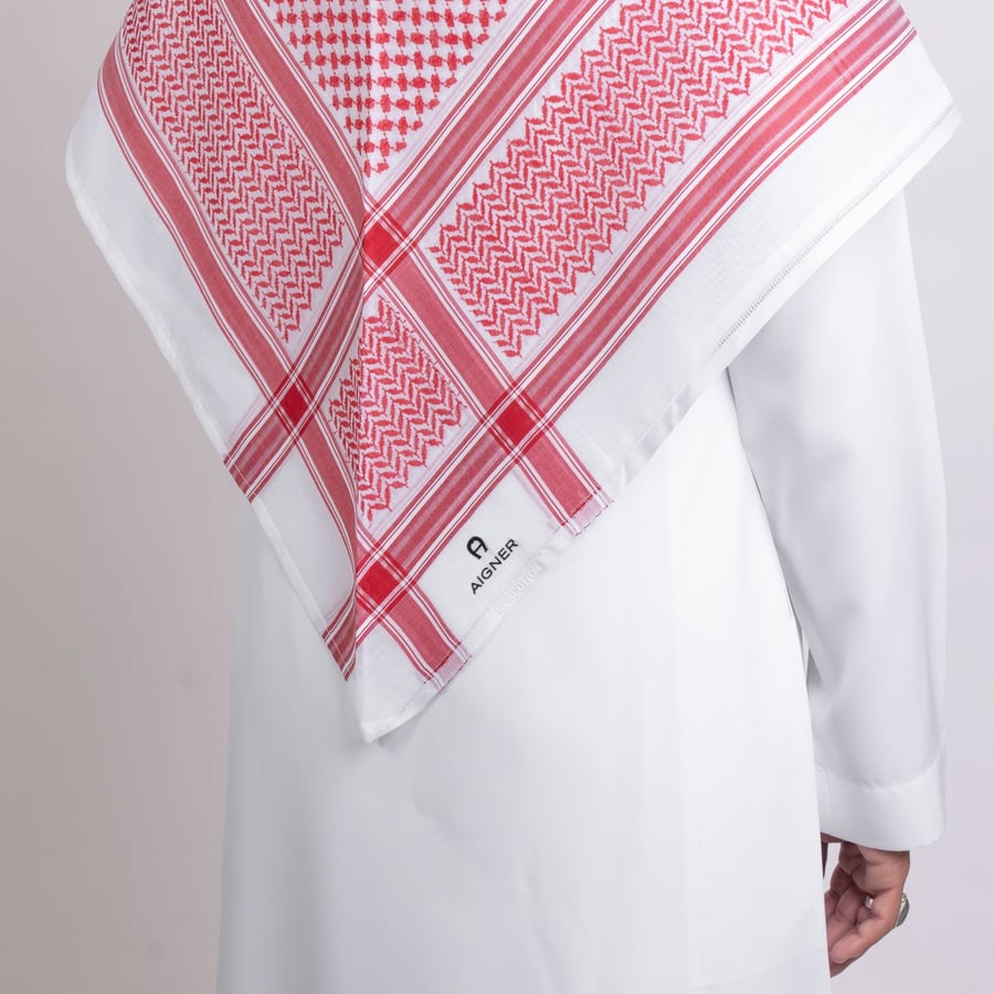 شماغ احمر فاتح ا غنر مودرن اصدار 2026