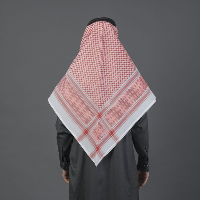 شماغ برتقالي البسام