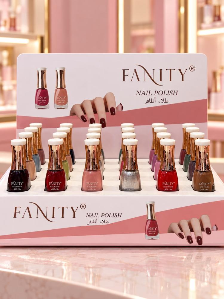 مجموعة طلاء الأظافر الفاخرة من FANITY® | لمسة أنوثة وأناقة لا تُقاوم