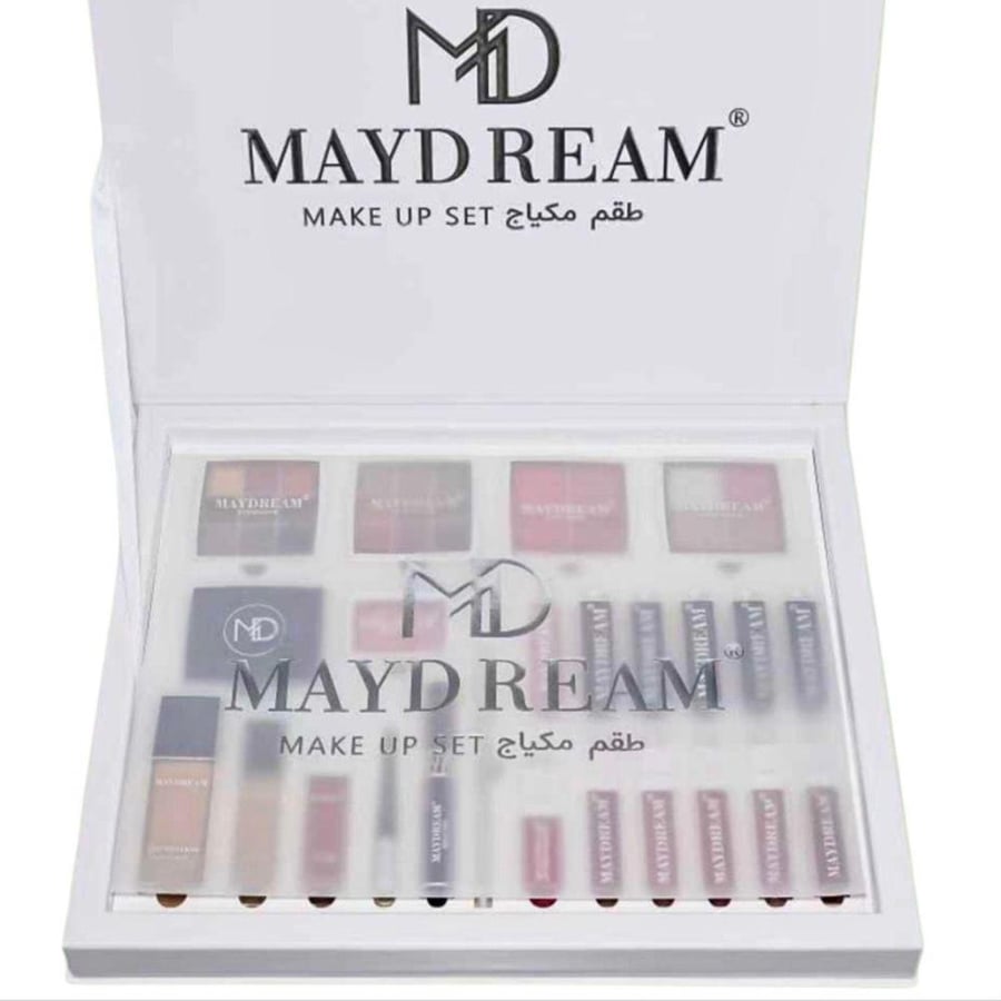 طقم MAYDREAM الابيض المتكامل.. حققي إطلالة أحلامك في طقم واحدة