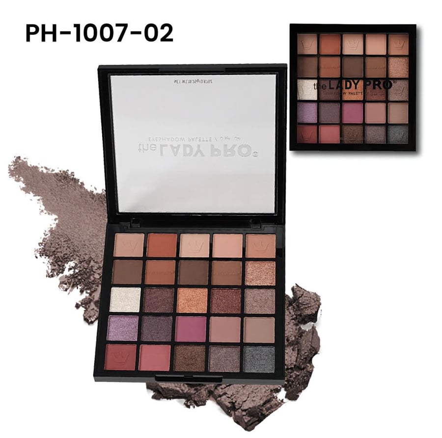 ظل عيون باليت 25 لون THE LADY PRO PH-1007