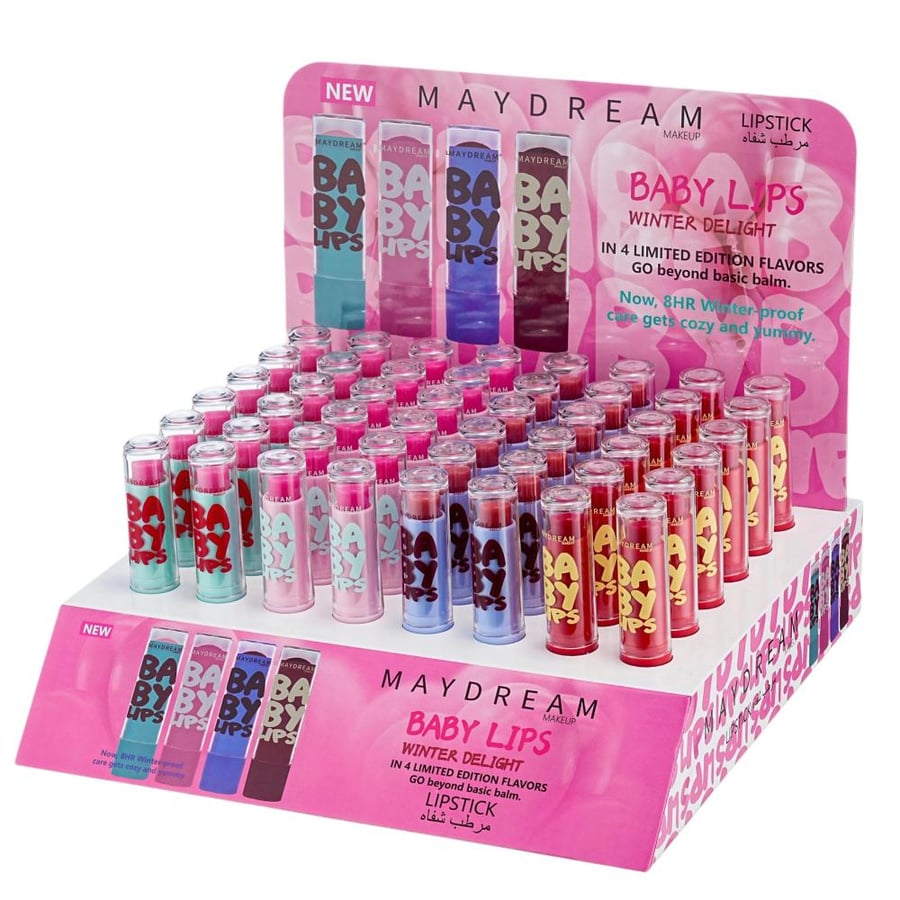 مرطب شفايف استند 48 حبة MAYDREAM