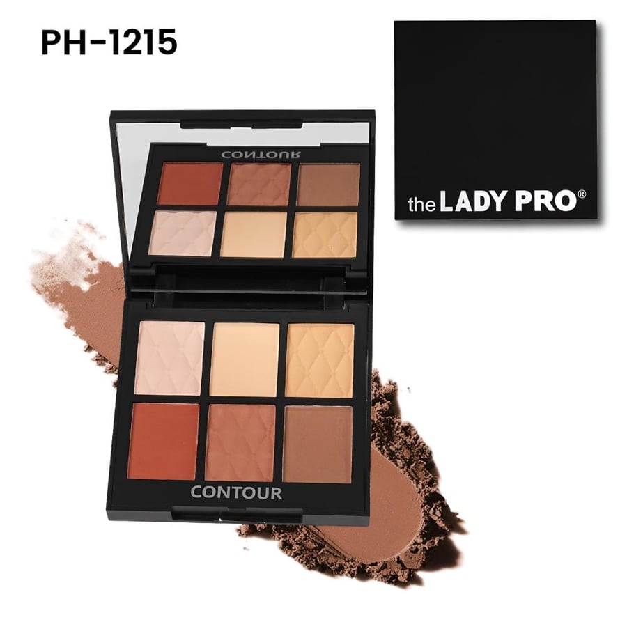 كونتور بودرة 4 لون THE LADY PRO PH-1215