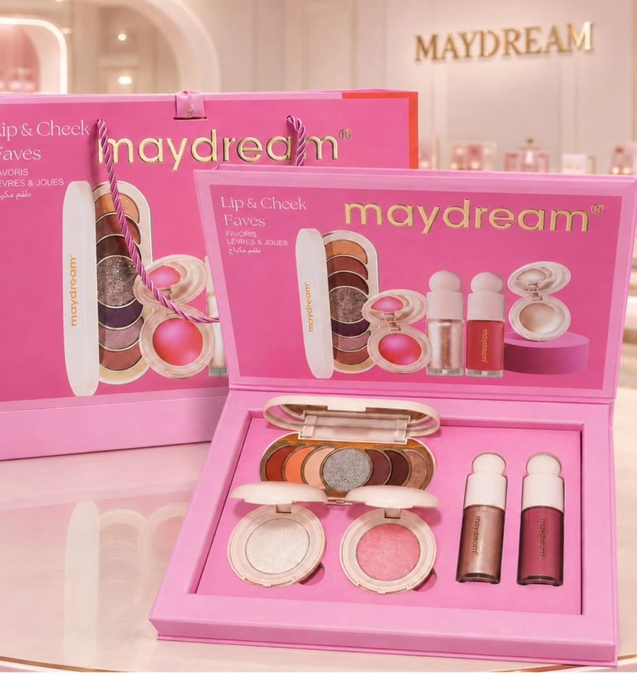 مجموعة Maydream Lip & Cheek Faves | سرّ الجاذبية والإشراقة المطلقة