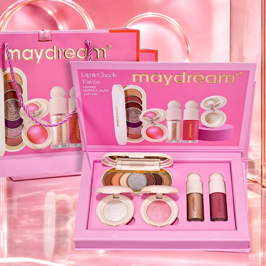مجموعة Maydream Lip & Cheek Faves | سرّ الجاذبية والإشراقة المطلقة