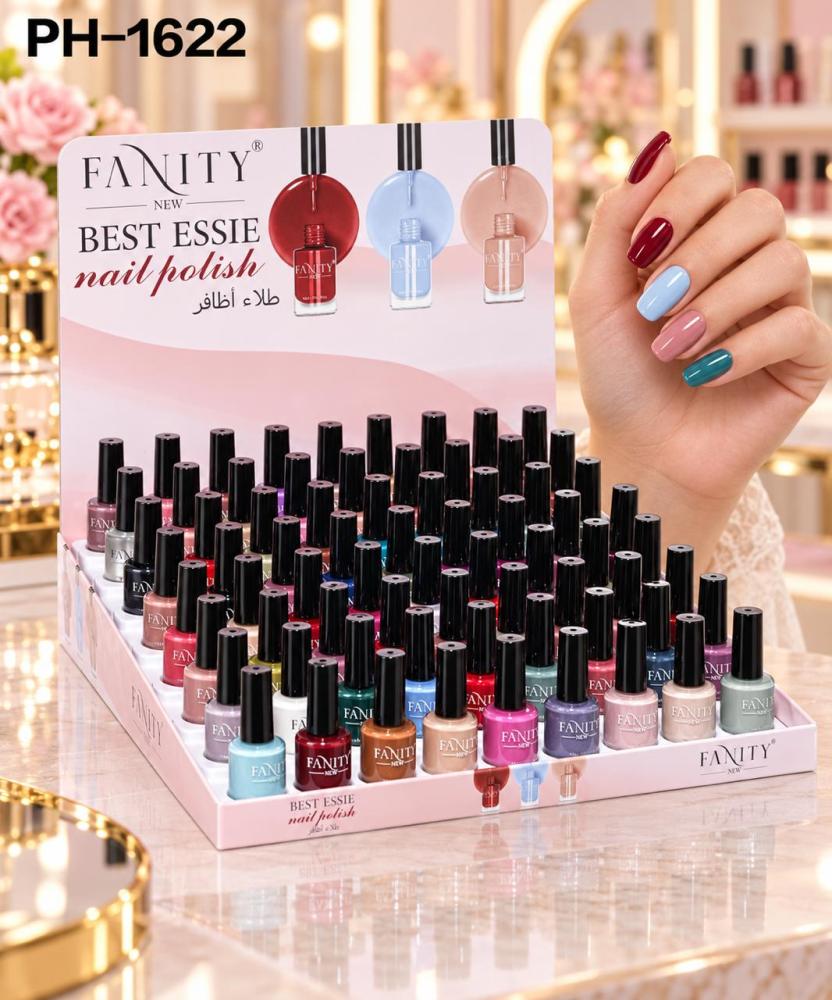 مجموعة طلاء أظافر FANITY® (موديل PH-481) – 72 حبه سر جاذبية أظافركِ في كل مناسبة