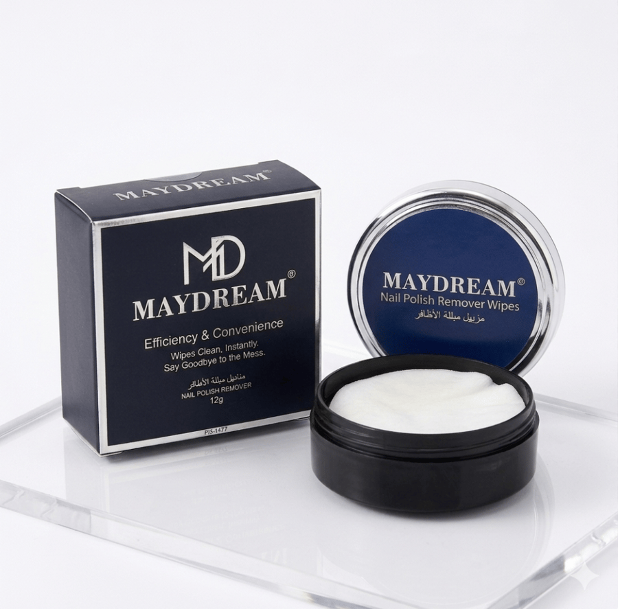 مناديل إزالة طلاء الأظافر من MAYDREAM مزيل 24 حبه