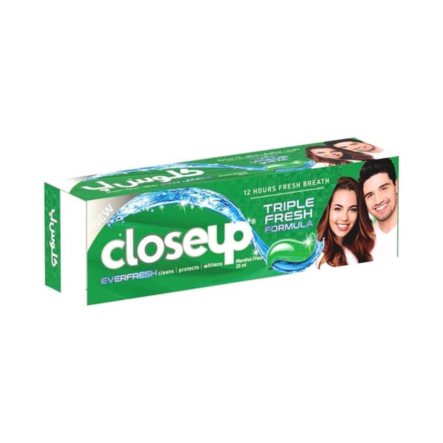 كلوس اب معجون اسنان ديب اكشن بالمينثول المنعش 25 مل - Closeup Menthol Fresh Toothpaste 25 ml