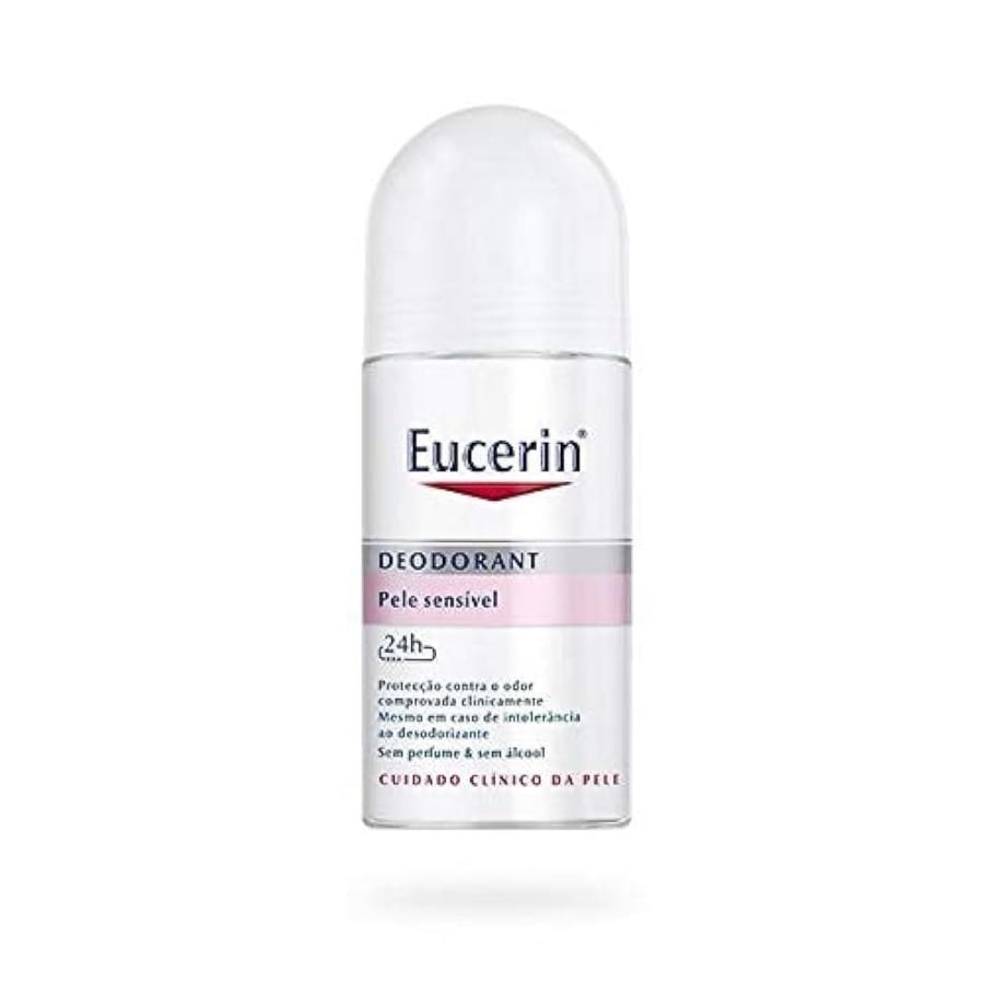 مزيل عرق يوسيرين رول للبشرة الحساسة 50 مل - Eucerin deodorant roll sensetive skin 50 ml