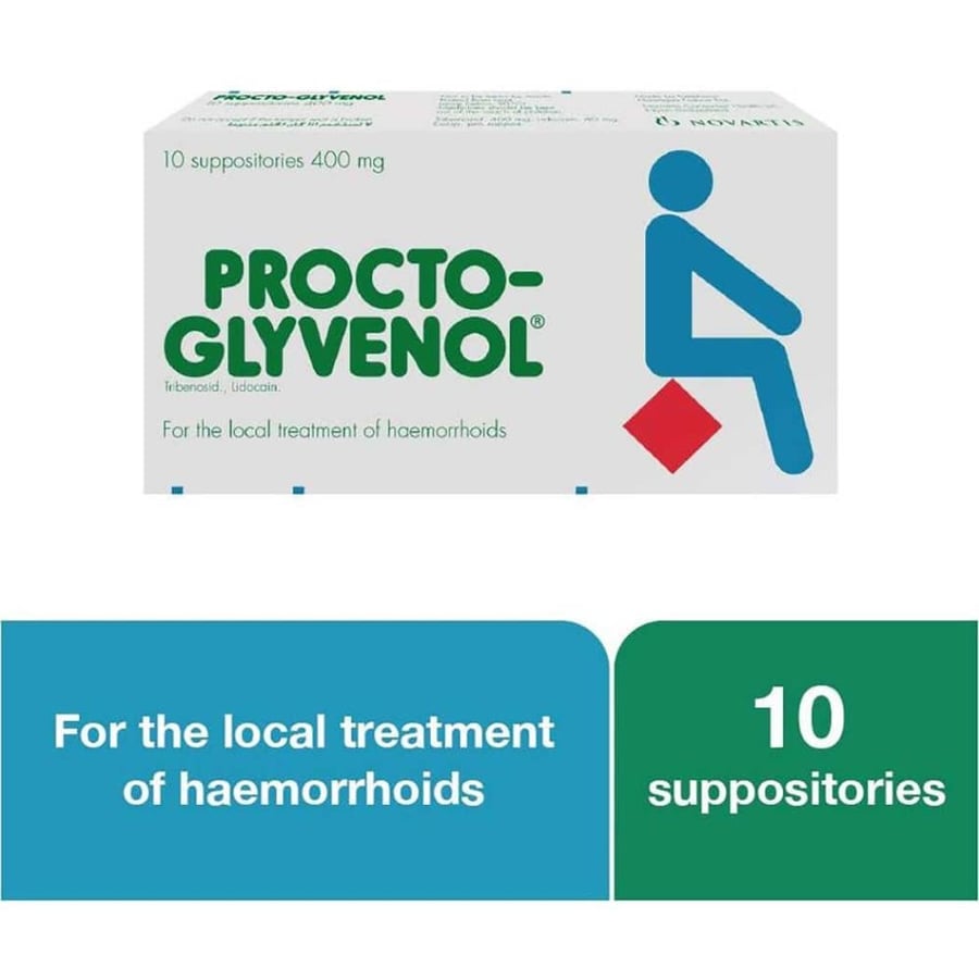 بروكتو جليفنول 10 تحاميل - Procto Glyvenol 10 Suppository