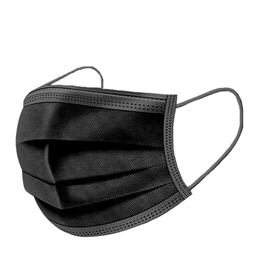 كمامات سوداء للوجه 50 قطعة - Face Mask Black 50 p