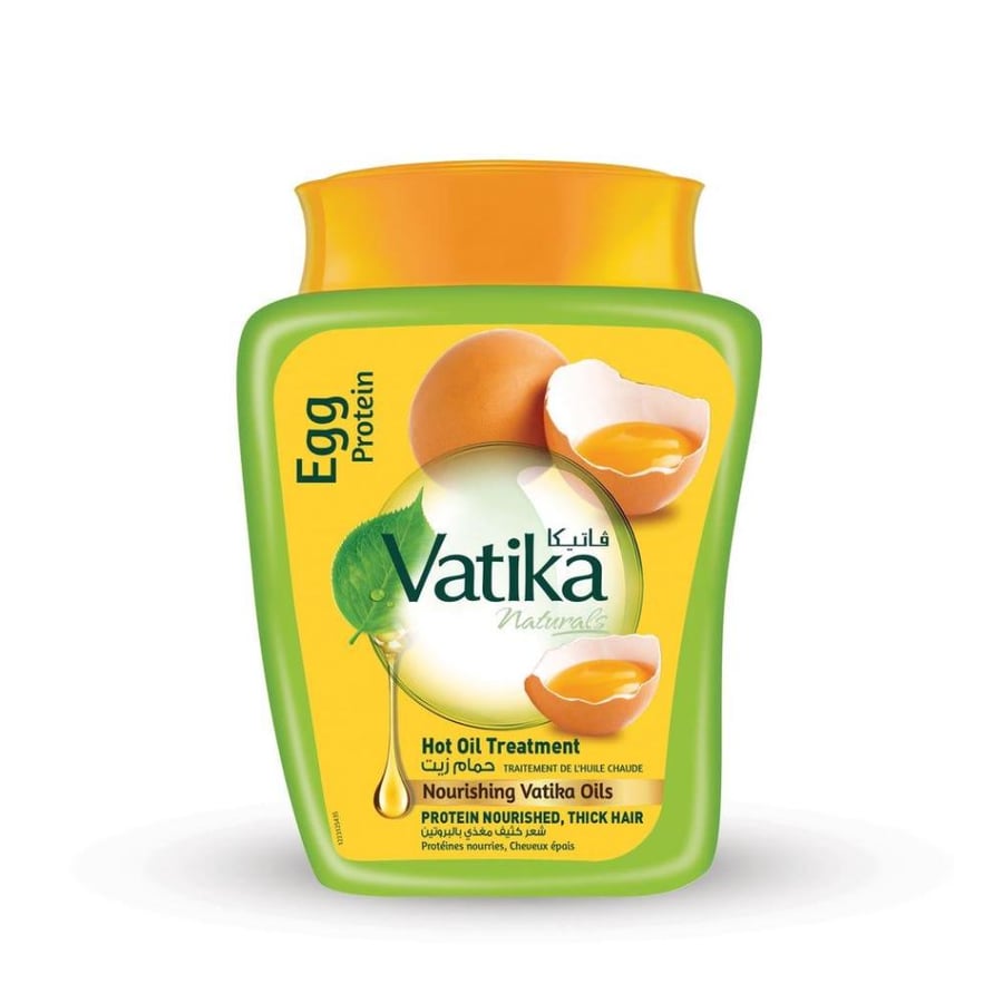 فاتيكا حمام زيت - بالبيض 500 جم - Vatika Hot Oil Treatment Egg 500 gm