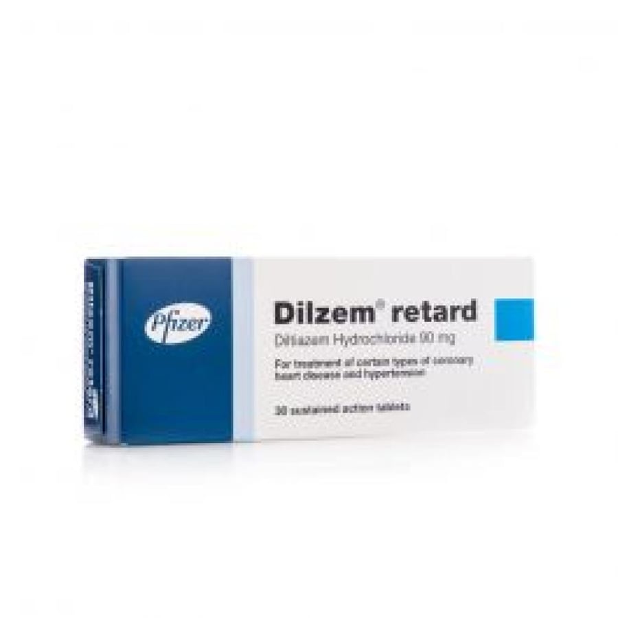 ديلزيم ريتارد 90 مجم 30 قرص - Dilzem Retard 90 mg 30 Tablet