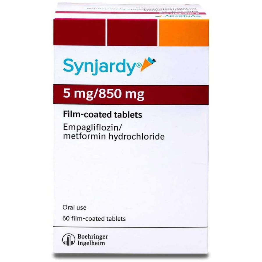 سينجاردى 850/5 مجم 60 قرص - Synjardy 5/850mg 60 Tablet