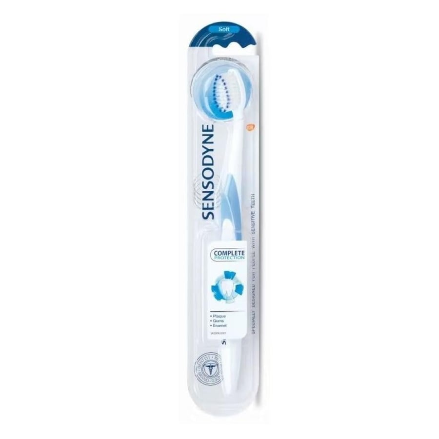 فرشاة أسنان سنسوداين المتطورة للحماية الكاملة الناعمة - Sensodyne Advanced Complete Protection Toothbrush Soft