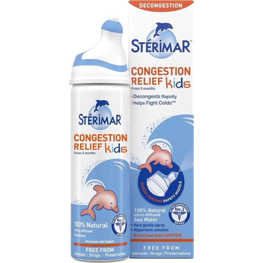 ستريمار بخاخ لانسداد الانف للرضع 100 ملل - Sterimar Blocked Nose Baby Nasal Spray 50 ml