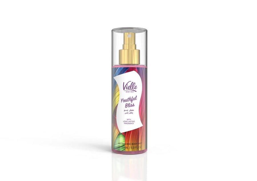 فيلي معطر جسم يوثفل بليس 150 مل - VIELLE BODY MIST youthul bliss 150 ML