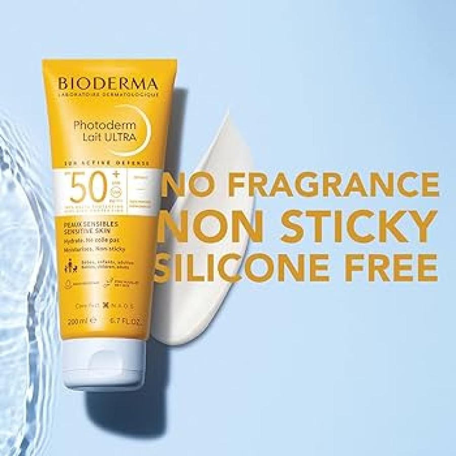 فوتوديرم لايت ألترا بعامل حماية من الشمس 50، 200 مل - Photoderm Lait Ultra Spf 50 + 200 ml